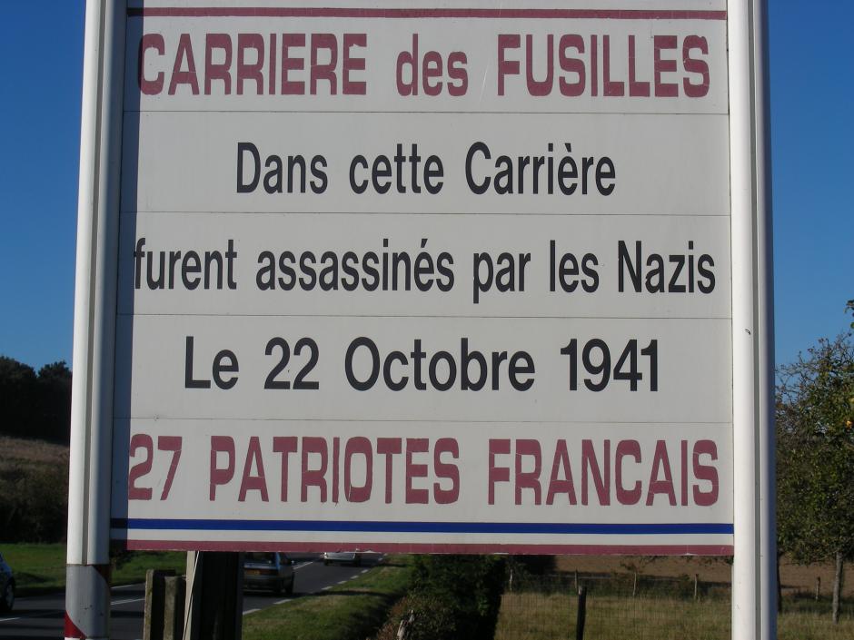 75ème anniversaire des fusillés de Châteaubriant - dimanche 23 octobre 2016